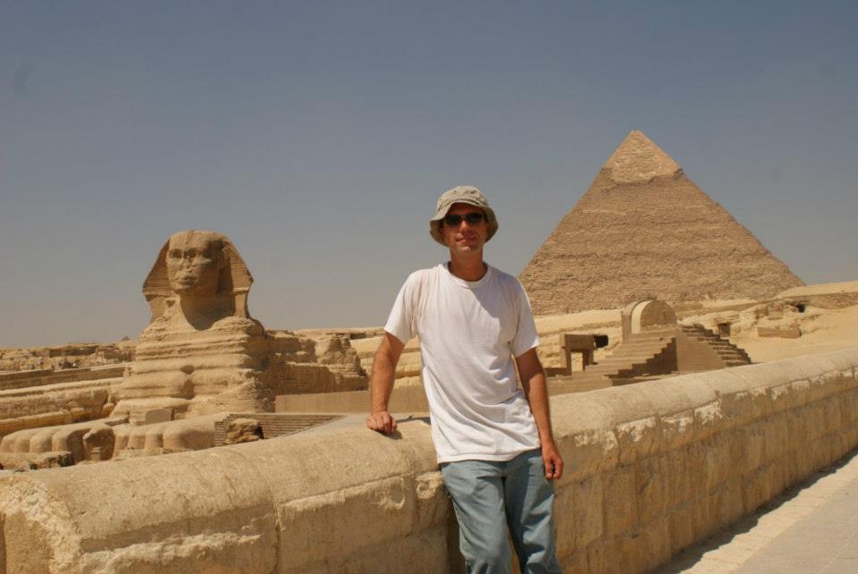 Mark Dudley in Egypt