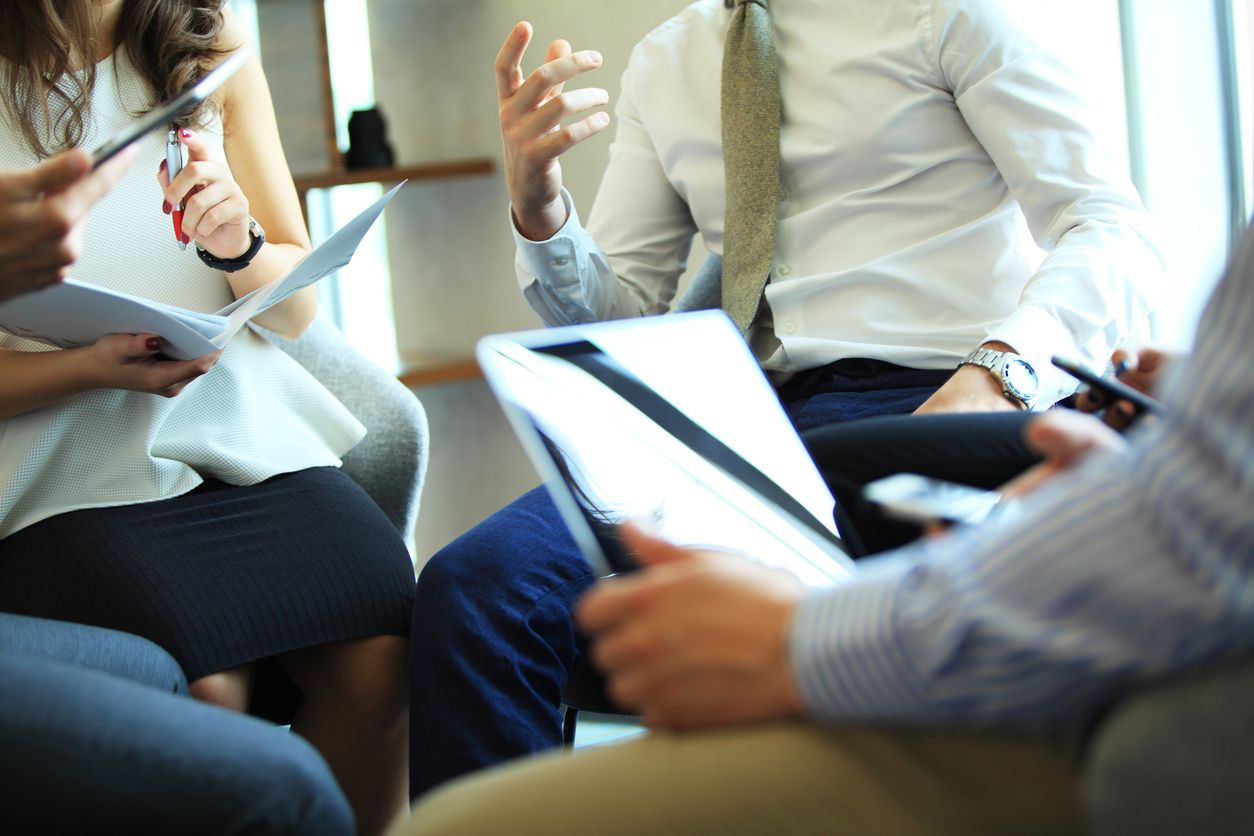 business discussion