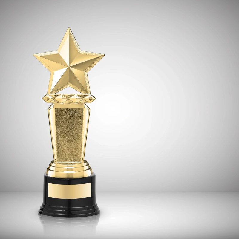 Gold star award
