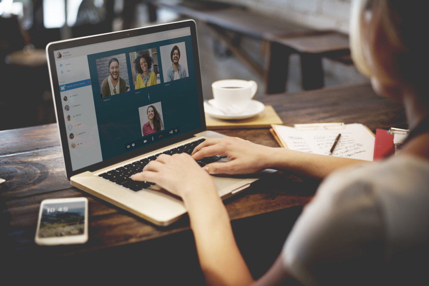 Video Call Facetime Chatting Communication Concept