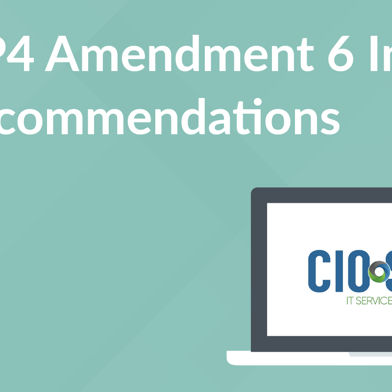 CIO-SP4 Amendment 6