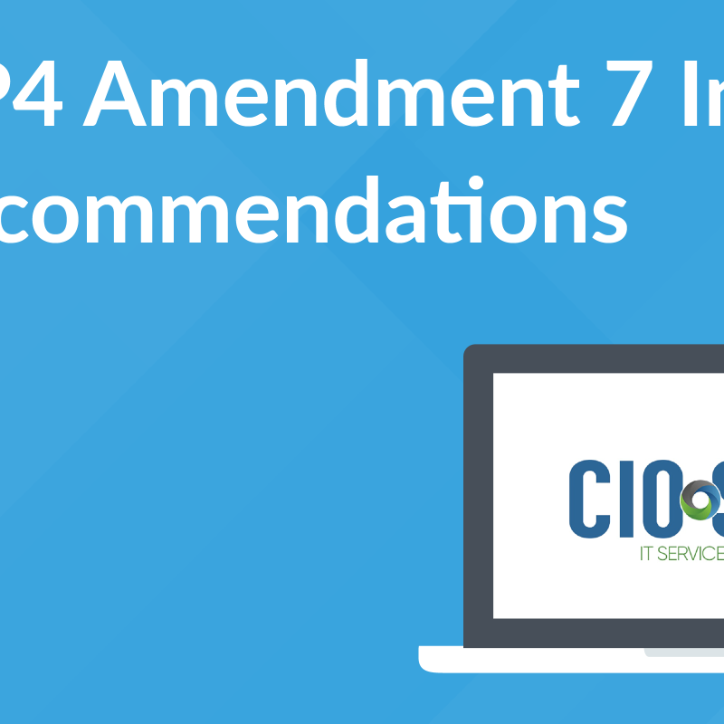 CIO-SP4 Amendment 7