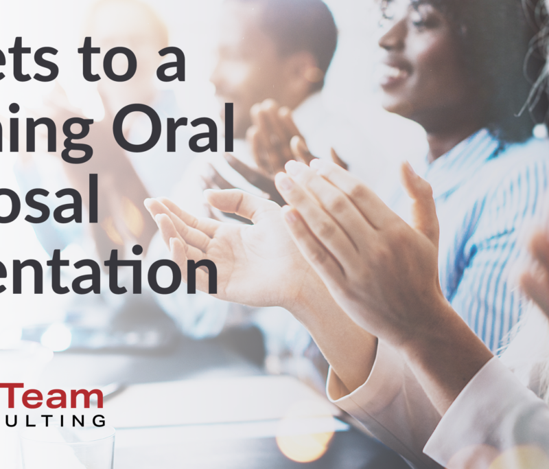 Secrets to a Winning Oral Proposal Presentation